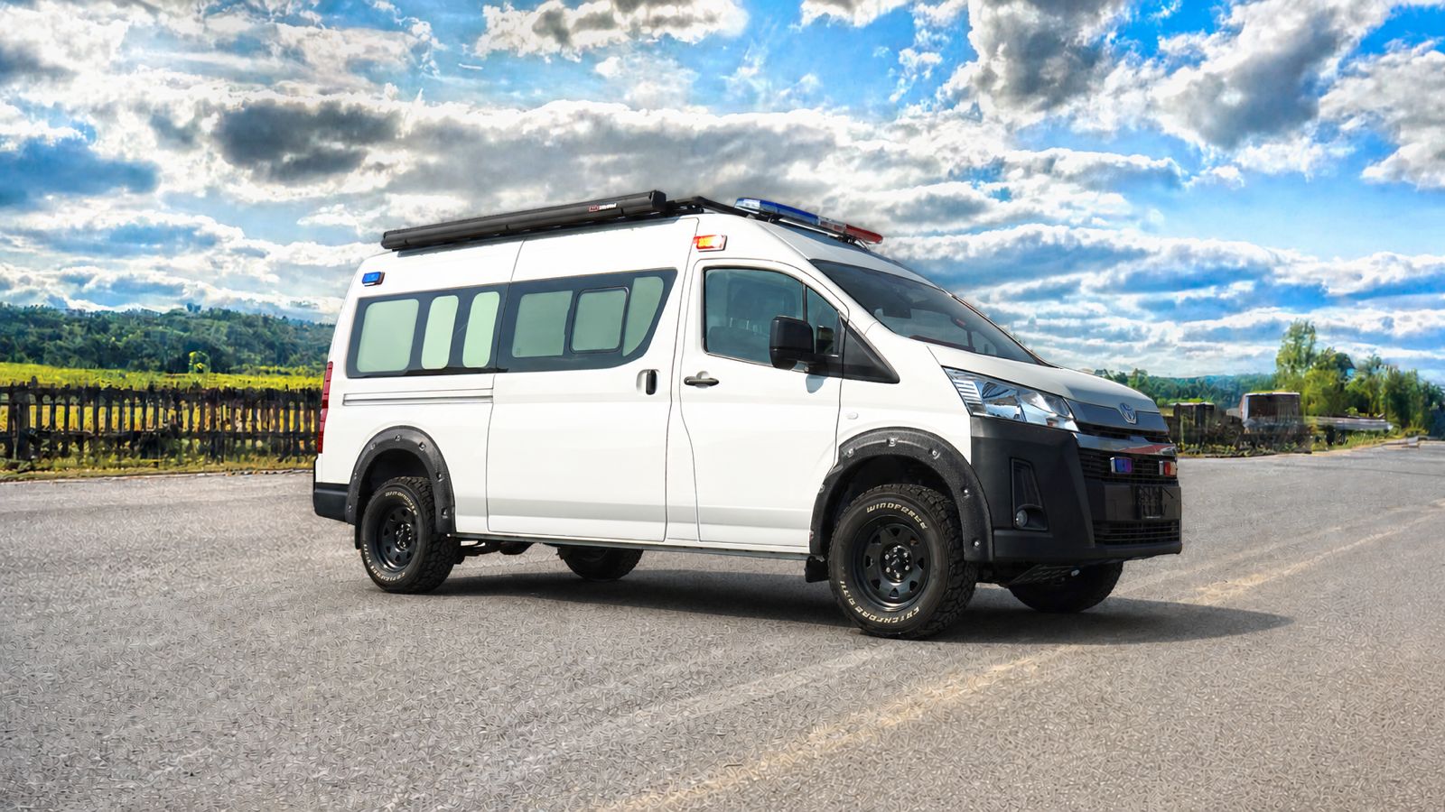 Toyota HiAce High Roof 4×4 Ambulance 2025